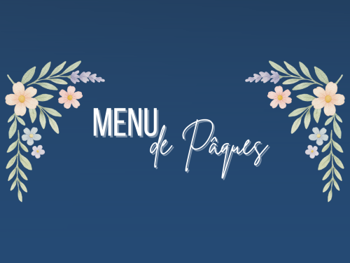 Menu de Pâques 