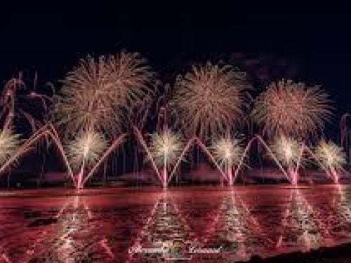 Feu d'artifice de la fête Nationale le 15 juillet 2025