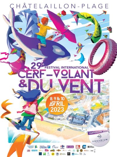 Festival du cerf-volant et du vent de Châtelaillon-Plage 2023
