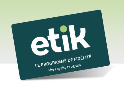 etik card motage 2400