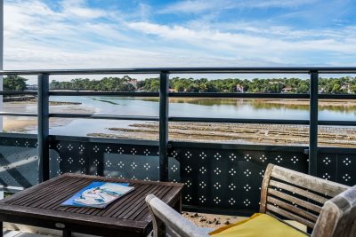 Balcon appartement Hotel le pavilloln bleu hossegor 1