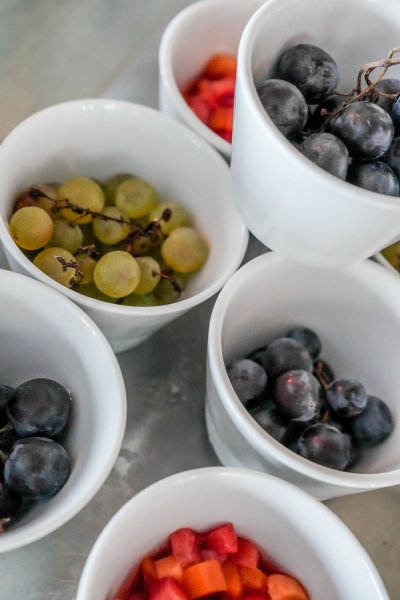 PETIT DEJEUNER ZOOM COUPELLES DE FRUITS