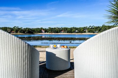 Parc a huitres lac Hossegor Hotel Pavillon Bleu