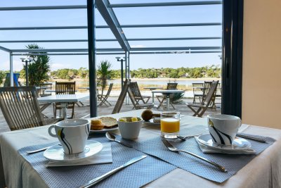 Petit dejeuner Hotel le pavillon Bleu Hossegor