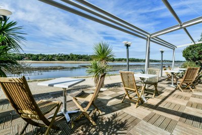 Terrasse Hotel Pavillon Bleu Hossegor 1