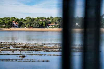 Vu sur Maison Basco Landaise Lac Hossegor