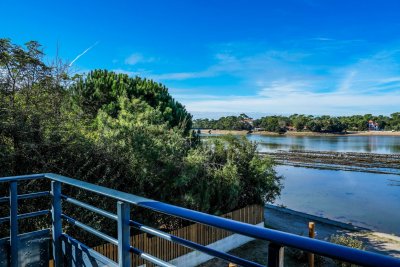 Vue sur le lac Junior suite Hotel Pavillon Bleu Hossegor 2