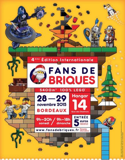 4ème édition internationale Fans de Briques LEGO® à Bordeaux