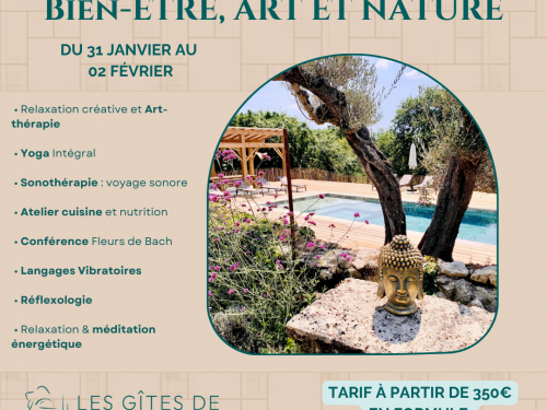 Week-end Bien-être, Art et Nature : Un voyage intérieur en pleine nature