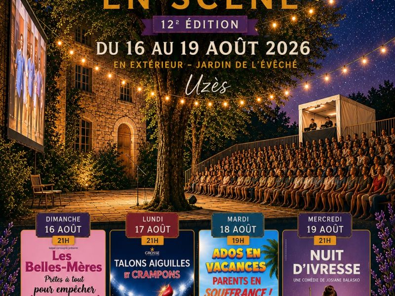 uzes en scene 2026 hotel