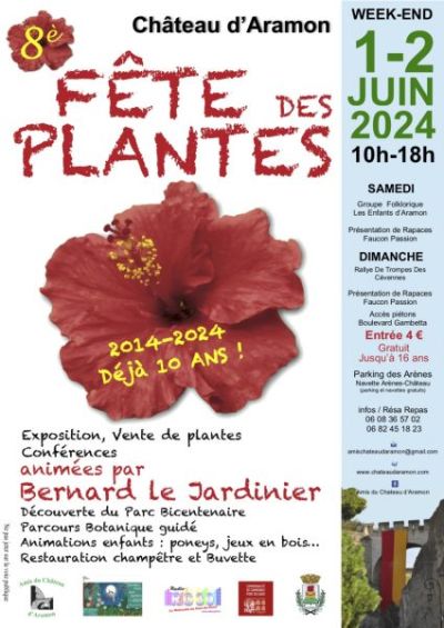 Fête des plantes du château d’Aramon