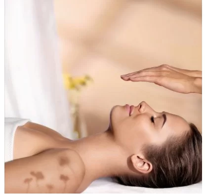 Woman receiving a facial treatment at the L'Occitane spa at Preabeach, Jericoacoara