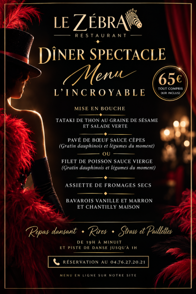 SPECTACLE CABARET - 27.11.26 et 12.12.26