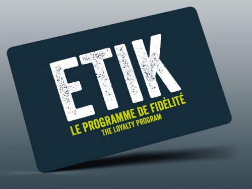 Let's build our relationship with the Etik de Logis loyalty program