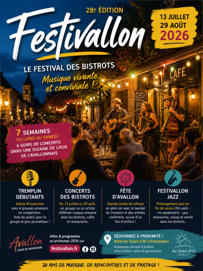 Le Festivallon : la musique vivante s'invite dans les bistrots de l'Avallonnais