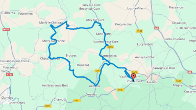 au soleil dor route vlo arcy sur cure long 1080x608