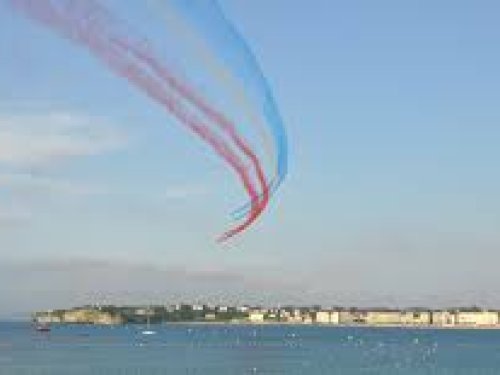Meeting de la Patrouille de France à Saint Jean de Luz