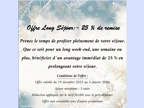 promo long sejour