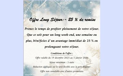 promo long sejour
