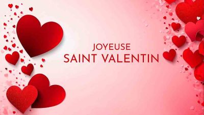 MENU ST VALENTIN SAMEDI MIDI ET SOIR 