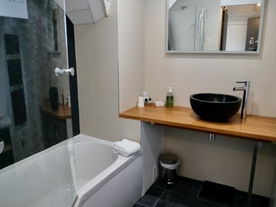 salle de bain de la Suite Arcachonaise