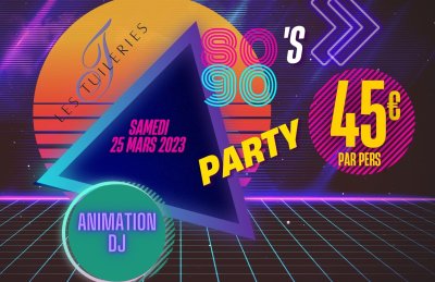 SOIRÉE 80/90'S