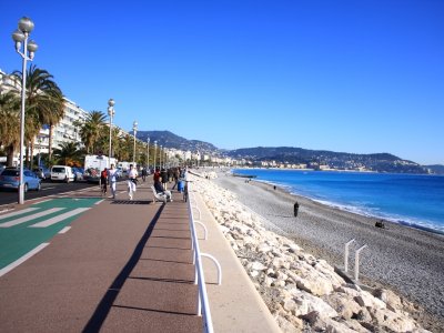 La promenade des anglais de Nice