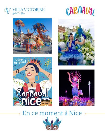 Posez vos valises à la Villa Victorine et découvrez le Carnaval de Nice Autrement