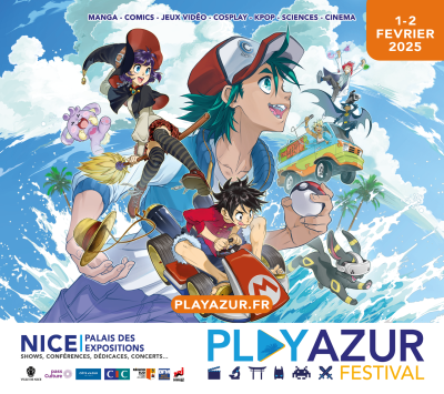 Play Azur Festival à Nice : vivez un week-end pop culture et séjournez à proximité