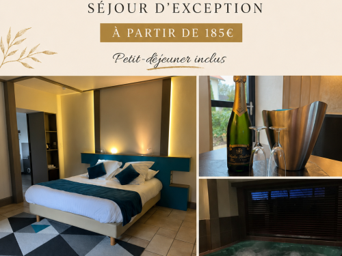Coffret Cadeau Chambre avec Spa 